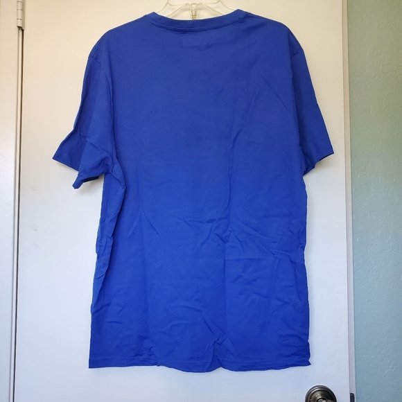 GrandSlam Performance Talk Birdie To Me Men's Golf Shirt Size Large Blue - Picture 3 of 6